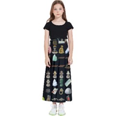 Glitch Glitchen Misc Three Kids  Skirt by WetdryvacsLair