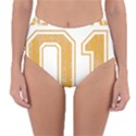 1 Best Dad Reversible High-Waist Bikini Bottoms View3