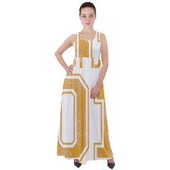 1 Best Dad Empire Waist Velour Maxi Dress by blackacturus