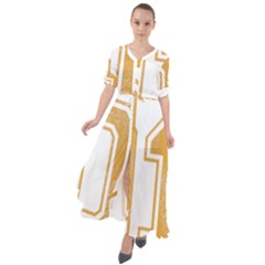 1 Best Dad Waist Tie Boho Maxi Dress by blackacturus