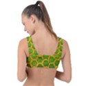Hexagon Windows Front Tie Bikini Top View2