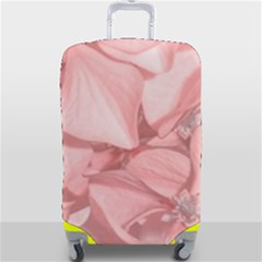 Coral Colored Hortensias Floral Photo Luggage Cover (large) by dflcprintsclothing