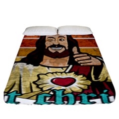 Got Christ? Fitted Sheet (king Size) by Valentinaart