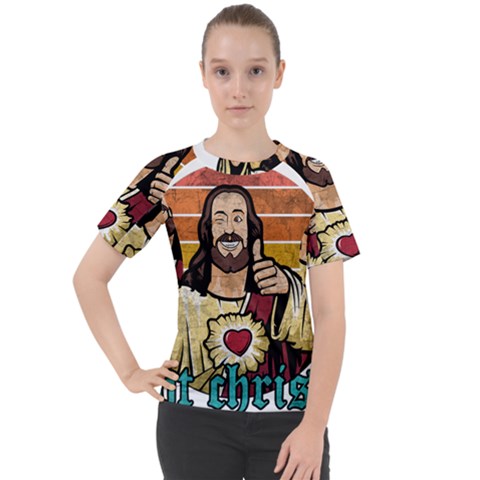 Got Christ? Women s Sport Raglan Tee by Valentinaart