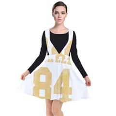 Orwell 84 Plunge Pinafore Dress by Valentinaart