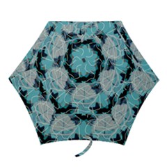 Digital Waves Mini Folding Umbrellas by Sparkle