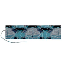 Digital Waves Roll Up Canvas Pencil Holder (l) by Sparkle