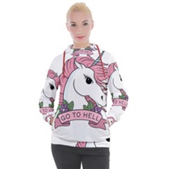 Go To Hell Women s Hooded Pullover by Valentinaart