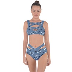 Abstract Fashion Style  Bandaged Up Bikini Set  by Sobalvarro