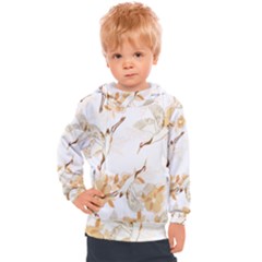 Birds And Flowers  Kids  Hooded Pullover by Sobalvarro