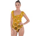 Hexagon Windows Short Sleeve Leotard  View1