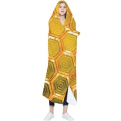 Hexagon Windows Wearable Blanket by essentialimage