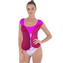 Two Hearts Short Sleeve Leotard  View1