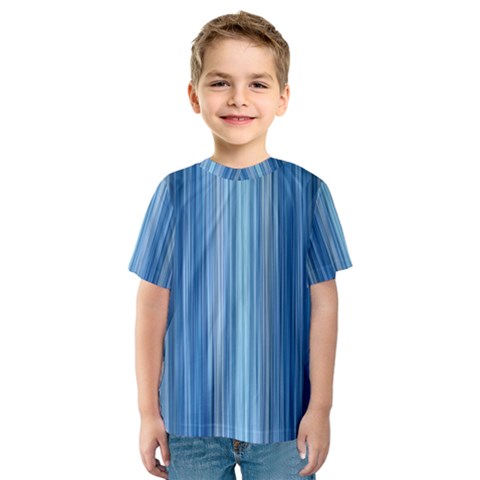 Ambient 1 In Blue Kids  Sport Mesh Tee by bruzer