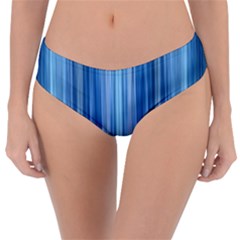 Ambient 1 In Blue Reversible Classic Bikini Bottoms by bruzer