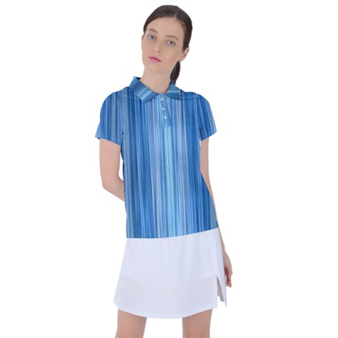 Ambient 1 In Blue Women s Polo Tee by bruzer