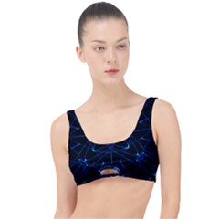 Digital Handdraw Floral The Little Details Bikini Top by Sparkle