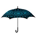 Digital Handdraw Floral Hook Handle Umbrellas (Medium) View3