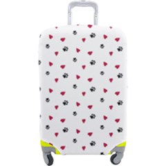 Dog Love Luggage Cover (large) by designsbymallika