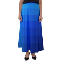 Zappwaits Water Flared Maxi Skirt by zappwaits