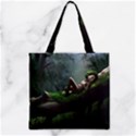 Wooden Child Resting On A Tree From Fonebook Zipper Grocery Tote Bag View2