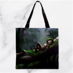 Wooden Child Resting On A Tree From Fonebook Zipper Grocery Tote Bag by 2853937