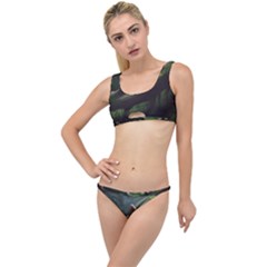 Wooden Child Resting On A Tree From Fonebook The Little Details Bikini Set by 2853937