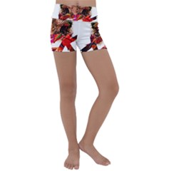 Xzk8 Kids  Lightweight Velour Yoga Shorts by XzoticKingdom4U