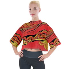 Warrior s Spirit  Mock Neck Tee by BrenZenCreations