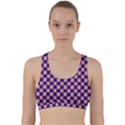 Flower Blocks Back Weave Sports Bra View1