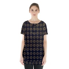 Digital Stars Skirt Hem Sports Top by Sparkle