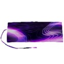 Illustration Scene Blue Roll Up Canvas Pencil Holder (S) View1
