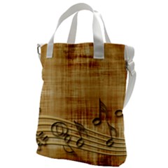 Dance Music Canvas Messenger Bag by Dutashop