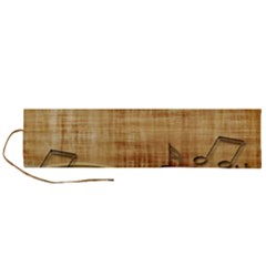 Dance Music Roll Up Canvas Pencil Holder (l) by Dutashop