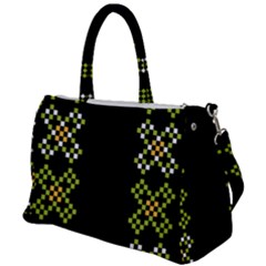 Pattern Background Vector Seamless Duffel Travel Bag by Dutashop