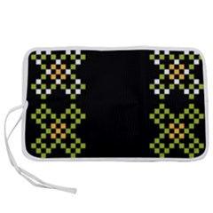 Pattern Background Vector Seamless Pen Storage Case (m) by Dutashop