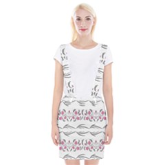 Folk Ornament Braces Suspender Skirt by Eskimos