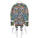 Sugar Skulls Pattern Zip Bottom Backpack View3