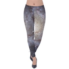 Spiral Galaxy Velvet Leggings by ExtraAwesomeSauce