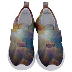 Colorful Galaxy Kids  Velcro No Lace Shoes by ExtraAwesomeSauce