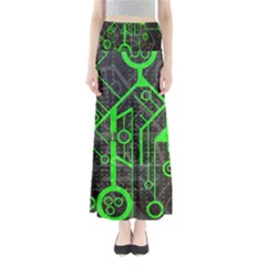 Tech Full Length Maxi Skirt by ExtraAwesomeSauce