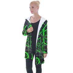 Tech Longline Hooded Cardigan by ExtraAwesomeSauce