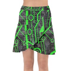 Tech Wrap Front Skirt by ExtraAwesomeSauce
