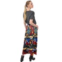 Dragon Velour Split Maxi Skirt View2