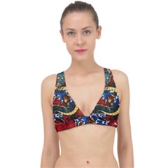 Dragon Classic Banded Bikini Top by ExtraAwesomeSauce