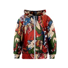 Geisha Geisha Kids  Zipper Hoodie by ExtraAwesomeSauce