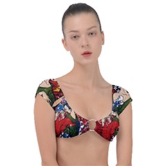 Geisha Geisha Cap Sleeve Ring Bikini Top by ExtraAwesomeSauce