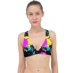 Splatter Splatter Classic Banded Bikini Top by ExtraAwesomeSauce