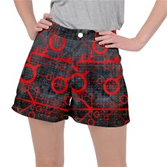 Tech - Red Ripstop Shorts by ExtraAwesomeSauce