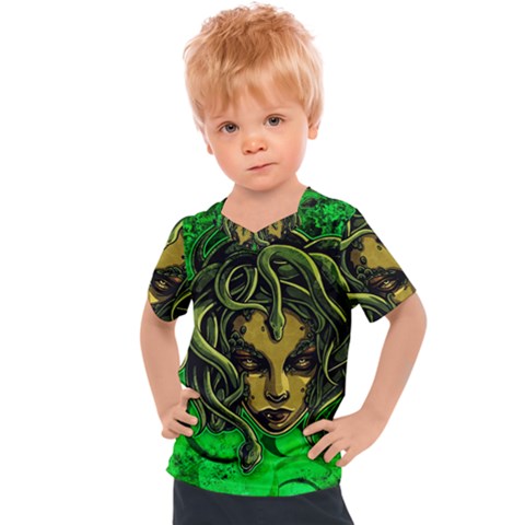 Medusa Kids  Sports Tee by ExtraAwesomeSauce